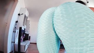 Unveiling Temptation: Leggings, Striptease, and the Art of Doggystyle Ass Spreading