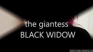 Chantal Channel as Black widow sexy giantess