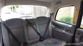 Hardcore taxi anal fuck for Louise Lee