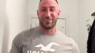 Briana Bandera Sucks 2 Very Big Cocks