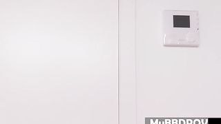 Petite Housemaid Christina Shine ANAL POUNDING By My Black Cock In POV