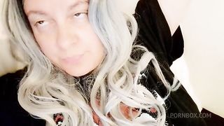 Taboo perversions and hair curler masturbation for Italian stepmother - True Italian taboo