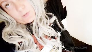 Taboo perversions and hair curler masturbation for Italian stepmother - True Italian taboo