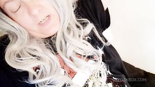 Taboo perversions and hair curler masturbation for Italian stepmother - True Italian taboo