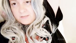 Taboo perversions and hair curler masturbation for Italian stepmother - True Italian taboo