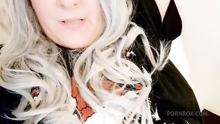 Taboo perversions and hair curler masturbation for Italian stepmother - True Italian taboo