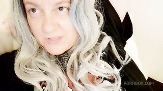 Taboo perversions and hair curler masturbation for Italian stepmother - True Italian taboo