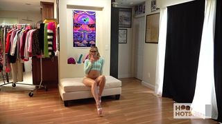 BTS - BLONDE HOTTIE KATIE KUSH BEGS TO GET FUCKED BY BRYAN GOZZLING!