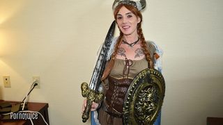 VIKING WARRIOR QUEEN BRED BY BIG BLACK MAN STARRING CHLOE CAGE