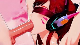 60 FRAMES, 1080P, HIGH DEFINITION!IN THE SECOND EPISODE OF THE ANIMATED SHORT SERIES, THIS TIME WE MEET THE INNOCENT AND ADORABLE DVA, ALONG WITH A PERFECT ARTFUL ORAL SEX SCENE.