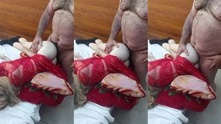 LOIRA DE 19 ANOS ADORA FICAR NESSA POCISAO ELA DZ QUE E SO ASSIM PARA GOZAR MUINTO