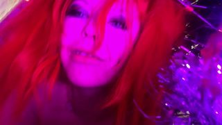 BIG TIT REDHEAD GETS ASSHOLE FUCKED BY THE GRINCH