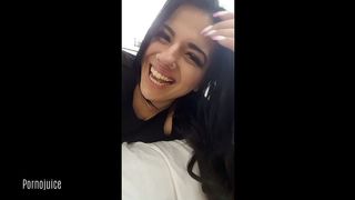 ARAB HOTWIFE STELLA CARTER PLAYS WITH A BIG BLACK MAN