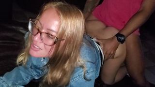 Larissa Leite comecou a fuder no meio da nossa confraternizacao