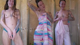 STRIP, SOAPY SHOWER, BODY CREAM SHOW OFF
