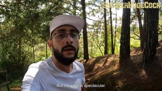 I go out to play sports with my friend Linda Houston, but she has better plans and gives me a spectacular blowjob outdoors