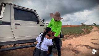 A PEASANT WOMAN WANTED TO HARVEST PINEAPPLE AND INSTEAD HE PLANTED CASSAVA IN HER PUSSY