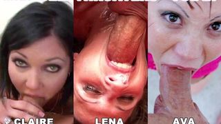 MILF DEEPTHROATERS VOLUME 27 - 3 AMAZING DEEPTHROAT FACEFUCK BLOWJOBS - FEATURING AVA DEVINE, LENA RAMON, LISA SPARXXX