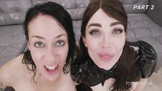 Natalie Mars VS Adeline Lafouine WET #2, Fisting, ATOGM, DAP, ButtRose, Pee Drink, Squirt Drink, Cum in Mouth, Swallow BTG058