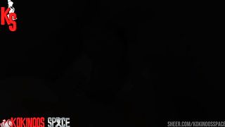 NIKKI RIDDLE'S PUSSY AND ASS CREAMPIE FUCKED BY BLACK DICK AT KOKINOOS SPACE