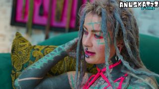 TATTOOED BABE GOES DEEP SOLO WITH ANAL TOYS IN LINGERIE