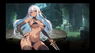 LYTHIA SIGIL OF LUST [ HARD HENTAI GAME ] EP.2 TANNED ELF HEROINE TURN INTO SUCCUBUS SLUT !