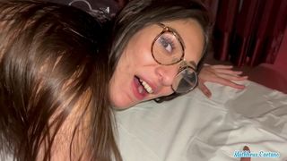 DEPOIS DA FESTA DO SWING FOMOS PRO MOTEL CONTINUAR A BRINCADEIRA, MACETEI A RUIVINHA GOSTOSA COM FORCA E ELA FEZ MUITO SQUIRTING NO MEU PAU