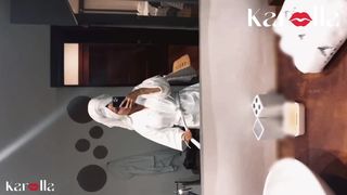 Depois do banho no hotel fiz anal e deixei ele soltar porra dentro!