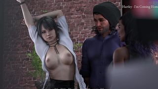 WHERE IT ALL BEGAN 7: WILLIAM SHOWS GINA MIRU S EXHIBITIONIST BOOBS FLASH