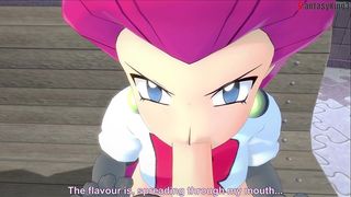 JESSIE ROCKET SEX ON THE PARK - POV - TEAM ROCKET POKEMONSTER - THANKS