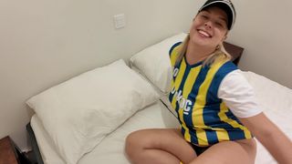 I FUCKED MY TURKISH STEPMOM (FENERBAHCE FAN) BEFORE MY STEP DAD CAME HOME