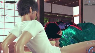 NINERA ENAMORADA HACE LO QUE SEA POR COMPLACER A SU GRAN HOMBRE