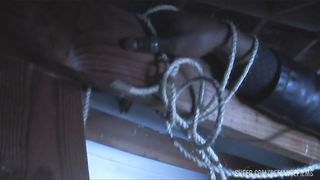 Hot Ebony anal drilled deep hardcore creampie