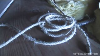 Hot Ebony anal drilled deep hardcore creampie