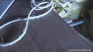 Hot Ebony anal drilled deep hardcore creampie