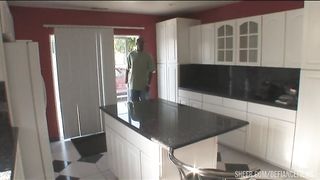 Bent and suspended slave rough fucked