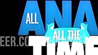 Alexis Crash Shows Omar Her BJ Skills By Sucking Dildo In Anal Video!