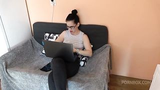 Anna humiliates her boss in the office #1
