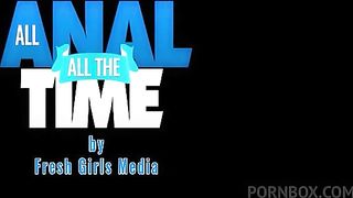 Kelly Klass' Butthole Feels How Warm Is Jhon's Big Load Of Sperm!