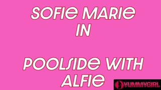 HOT BIKINI MODEL SOFIE MARIE RECEIVES INCREDIBLE POOLSIDE FUCK