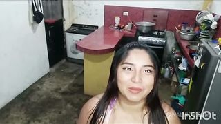 Con el vendedor de agua