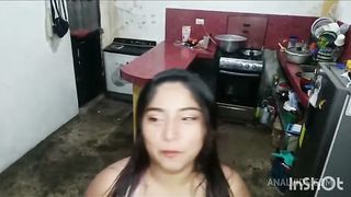 Con el vendedor de agua