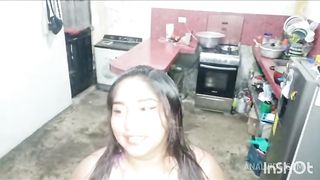 Con el vendedor de agua