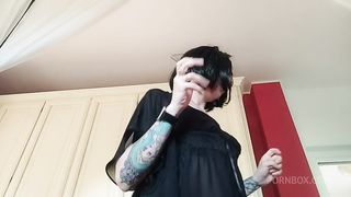 your stepmom tries your toys and really SQUIRT