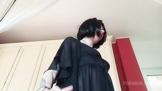 your stepmom tries your toys and really SQUIRT