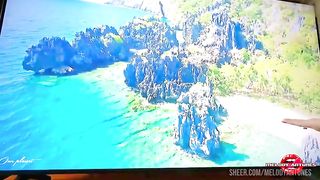 Joking blonde dreaming of the Philippines and inviting her to play tricks! PART 01