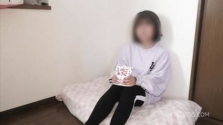 私の恥ずかしい所みないで…【女子◯生の恥部オナニー】