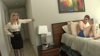 Nina Hartley Drills A College Stud With A Very Big Prick
