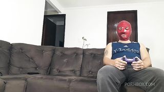 Blondie cumming by the ass