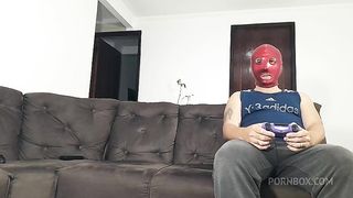 Blondie cumming by the ass